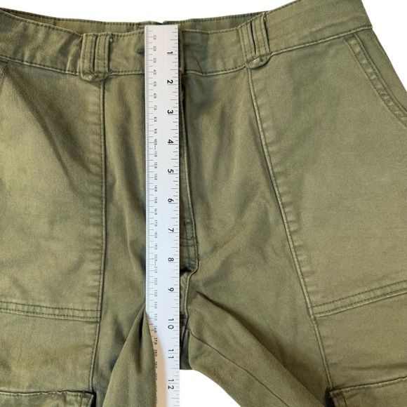 NWT H&M Green Utility Pants Womens Size 4 - Picture 5 of 6